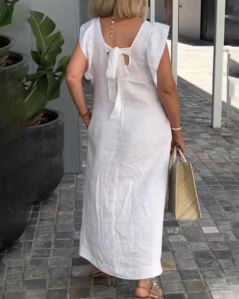Lune | Élégante robe sans manches