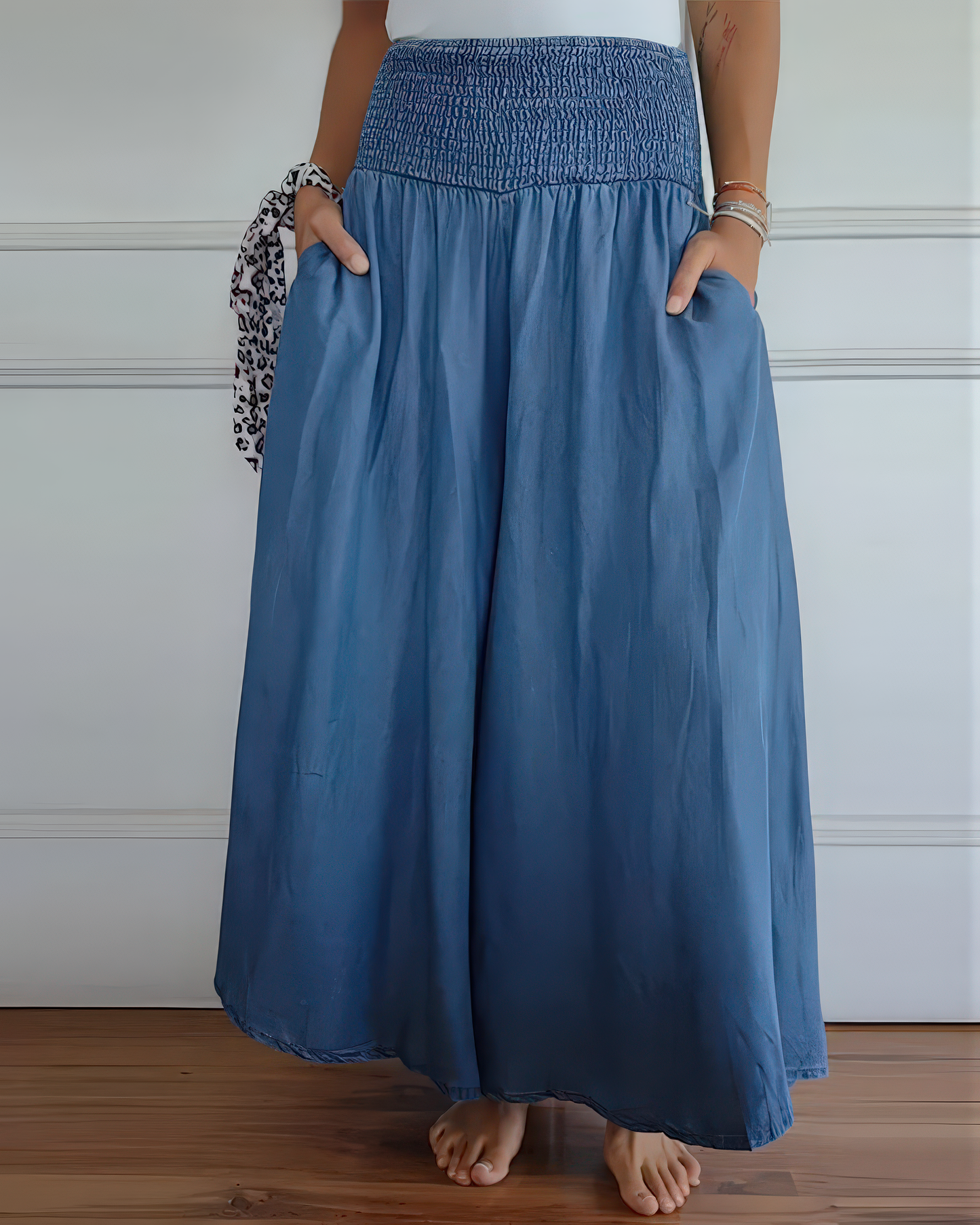 ALIÉNOR | Pantalon Confortable Avec Taille Élastique