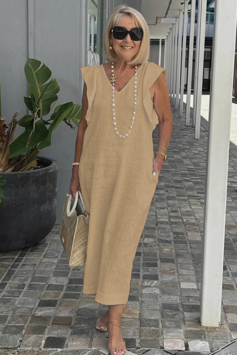 Lune | Élégante robe sans manches