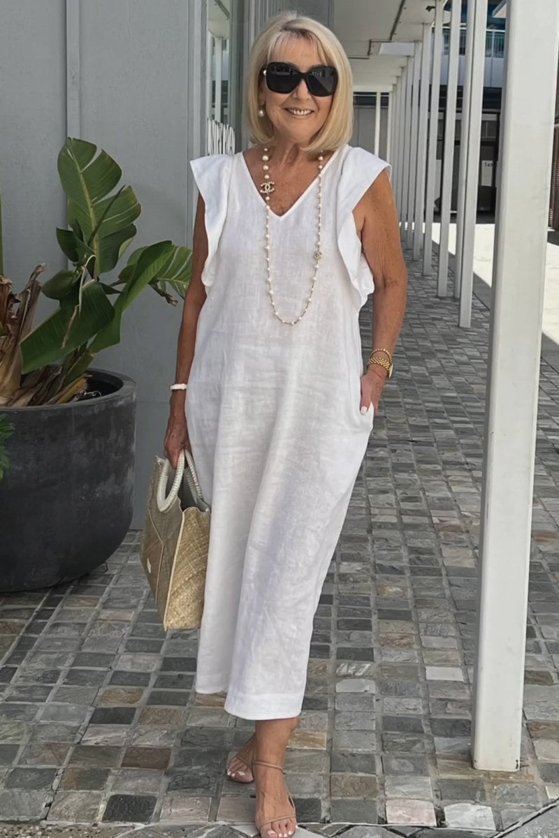 Lune | Élégante robe sans manches