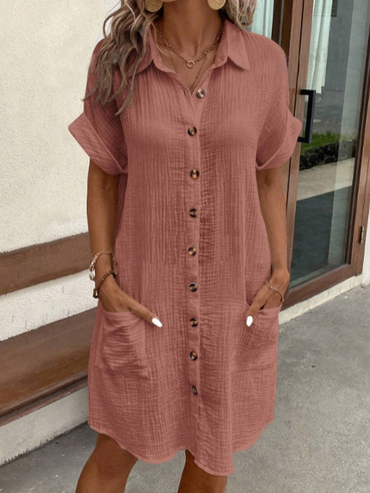 Lune | Robe polo oversize