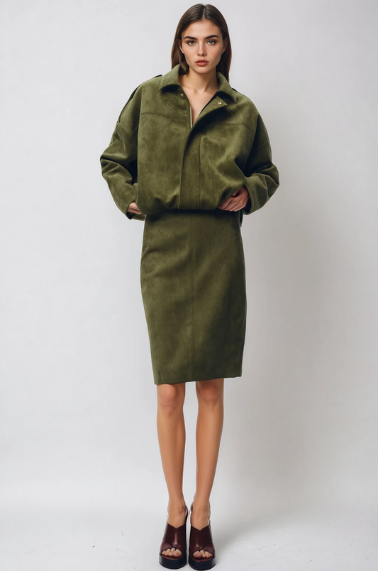 Sofia – Veste en daim