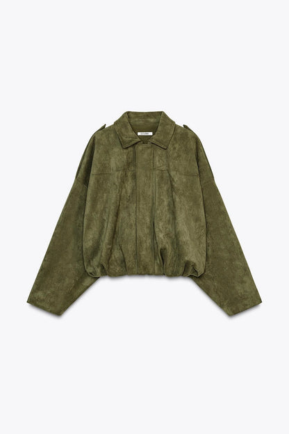 Sofia – Veste en daim