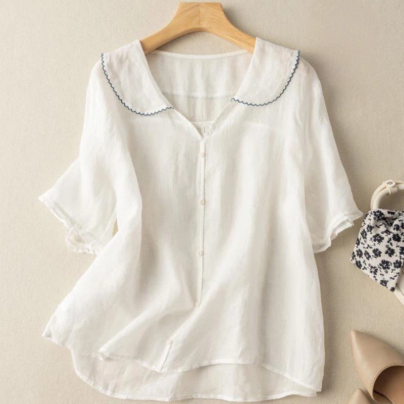 Adelie | Blouse légère en lin