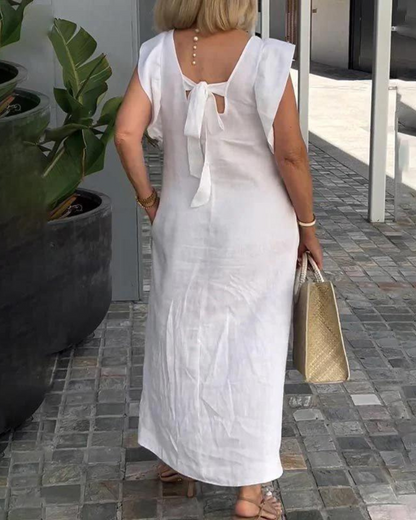 Lune | Élégante robe sans manches
