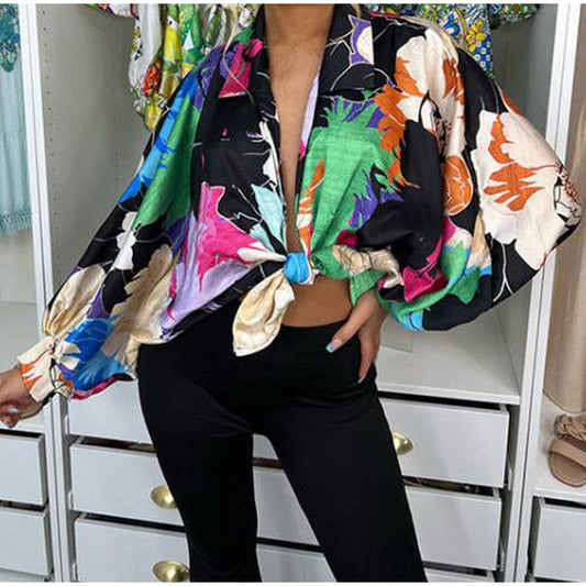 Brigitte® | Blouses élégantes pour femme avec imprimé patchwork