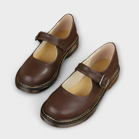 Marjolène™ – Chaussures Mary Jane Vintage pour Femme avec Brides Classiques & Semelle Confort