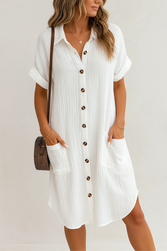 Lune | Robe polo oversize
