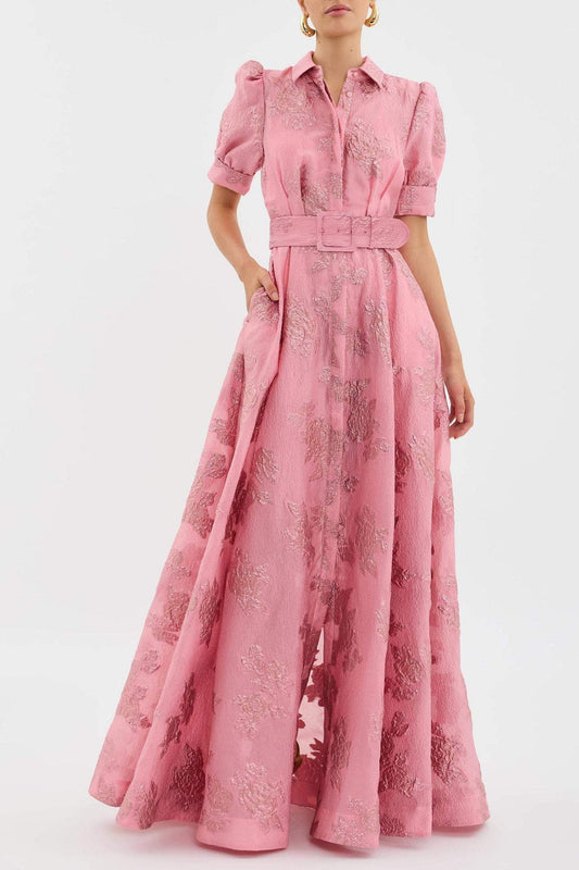 Annabelle | Robe Courte à Manches Bouffantes